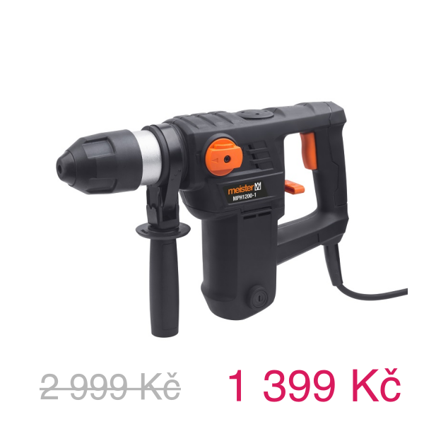 Meister vrtací kladivo MPH 1200 W - 2 999 Kč