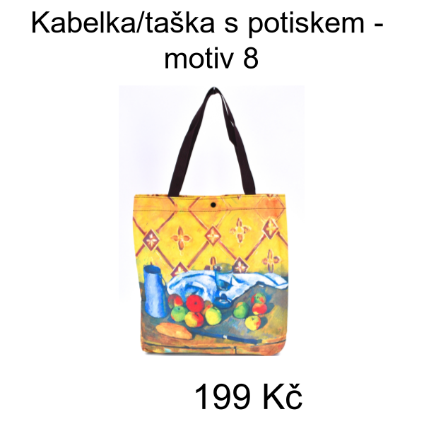 Kabelka/taška s potiskem - motiv 8 - 199 Kč