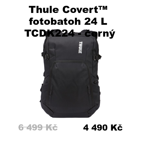 Thule Covert™ fotobatoh 24 L TCDK224 - černý - 6 499 Kč