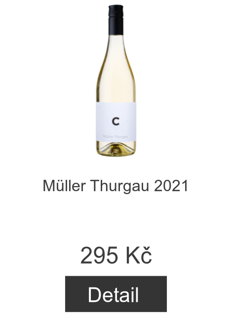 Müller Thurgau 2021 - 295 Kč
