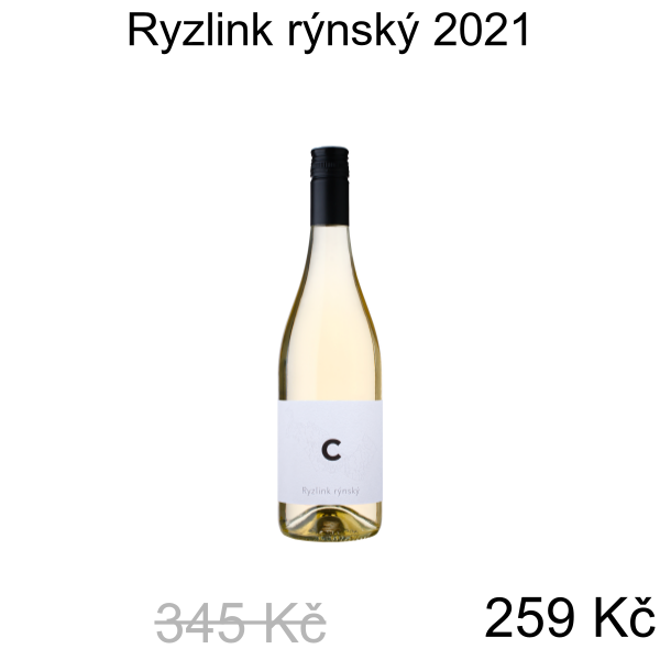 Ryzlink rýnský 2021 - 345 Kč
