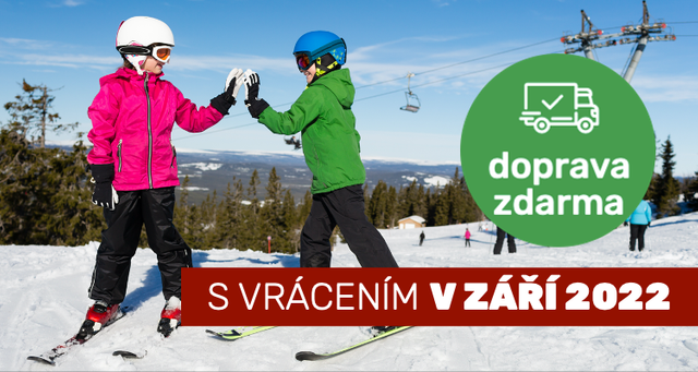 Celosezónní půjčovna vybavení! Online z pohodlí domova a s dopravou ZDARMA!