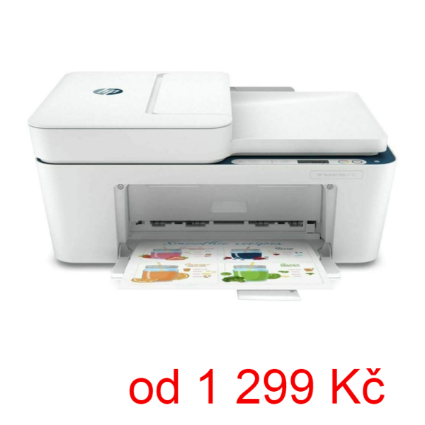 Tiskárna HP DeskJet Plus 4130 / bílá / POŠKOZENÝ OBAL - 1 899 Kč